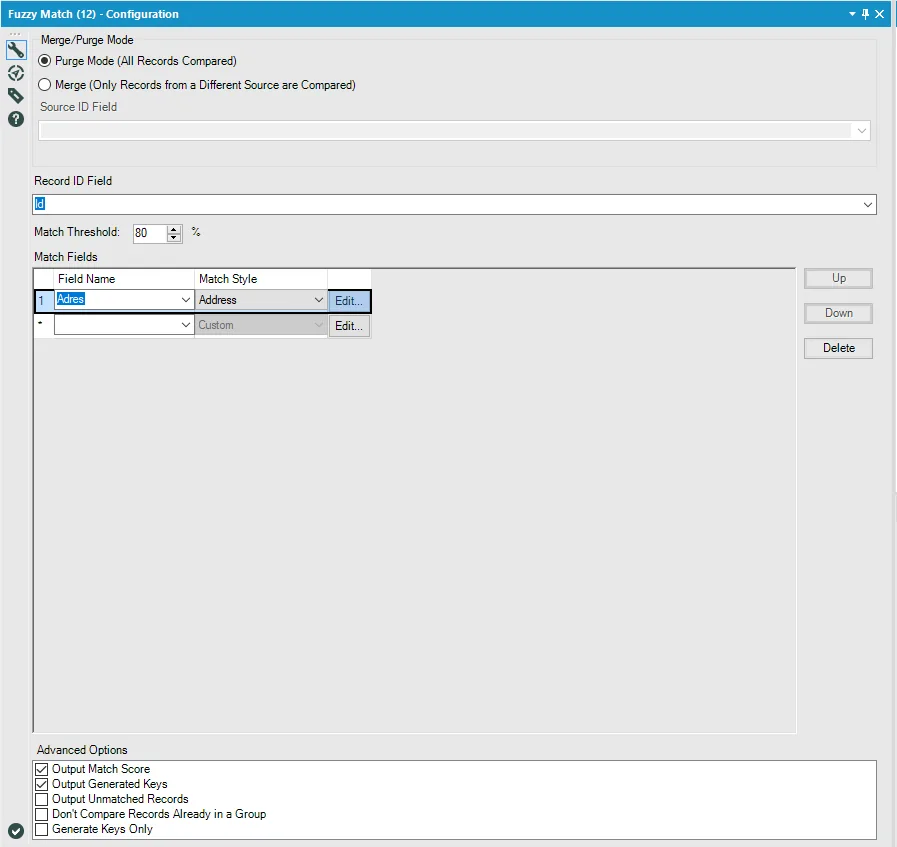Deduplikacja danych teleadresowych w programie Alteryx [artykuł]