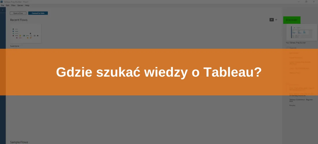 Gdzie szukać wiedzy o Tableau