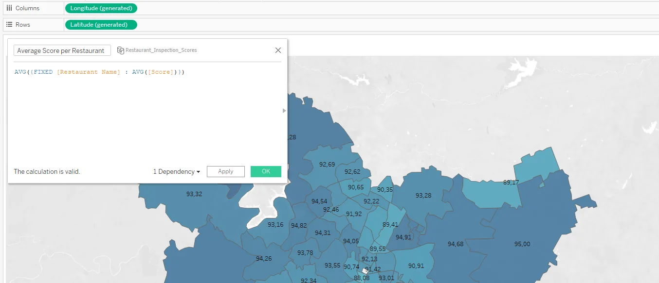 Fixed - Kalkulacje LOD (Level of Details) w Tableau