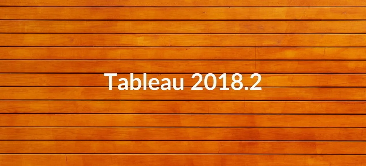 Tableau 2018.2