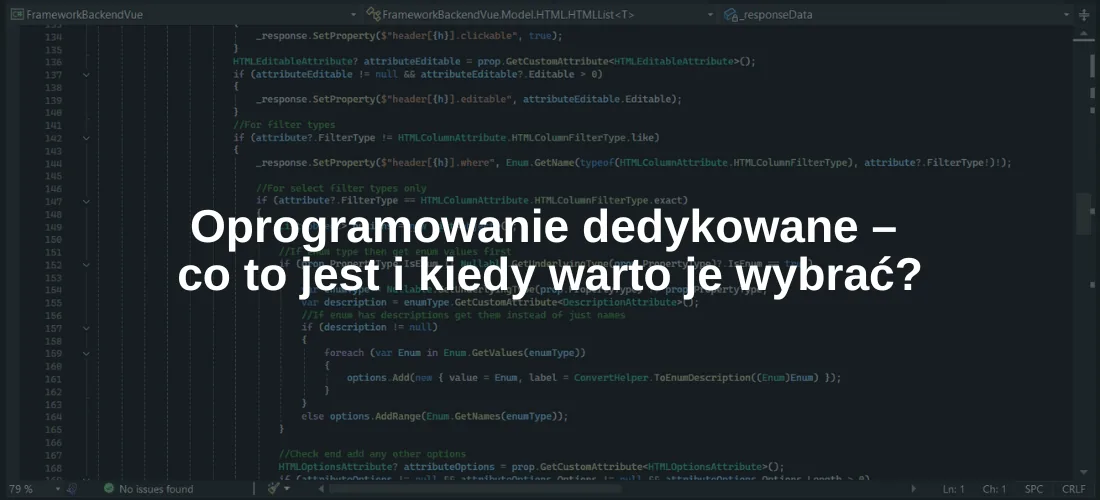Oprogramowanie dedykowane – co to jest i kiedy warto je wybrać