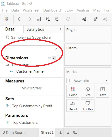 Dimensions Tableau