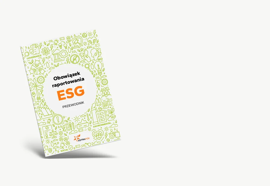 Okładka e-booka Obowiązek raportowania ESG — przewodnik
