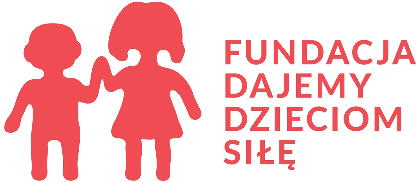 Logo Fundacji Dajemy Dzieciom Siłę wspieranej przez pracowników Astrafox