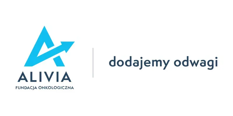Logo Fundacji Onkologicznej Alivia wspieranej przez pracowników Astrafox