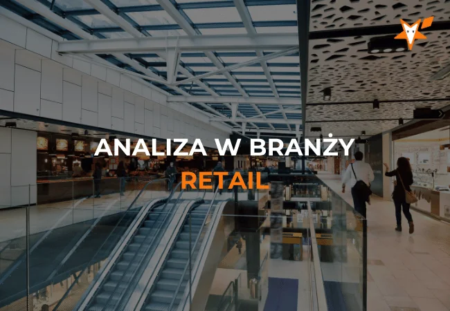 Okładka webinaru „Jak sprawnie analizować dane w branży retail?”.