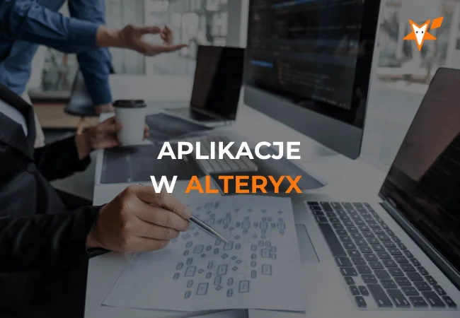 Okładka webinaru „Jak wykorzystywać aplikacje w Alteryx?”.
