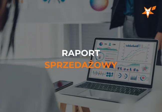 Okładka webinaru „Jak zbudować raport sprzedażowy?”.