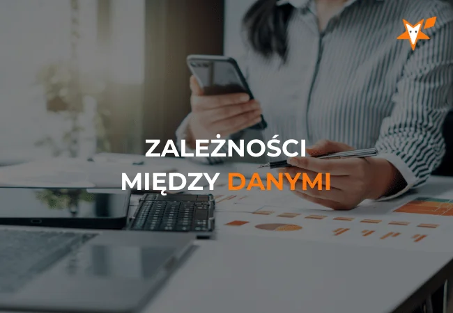 Okładka webinaru „Jak znaleźć zależności między danymi?”.