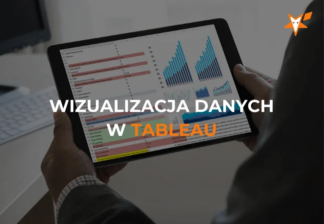 Okładka webinaru „Kreatywna wizualizacja danych w Tableau”.