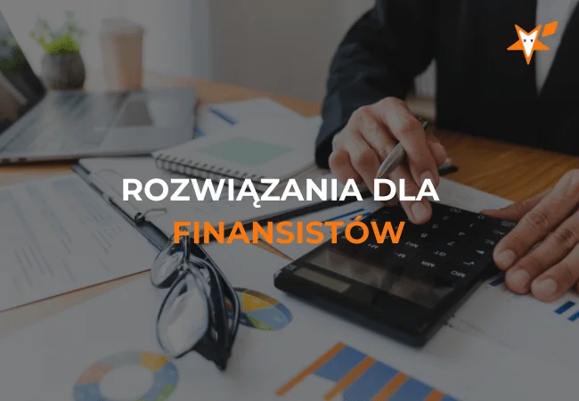 Okładka webinaru „Rozwiązania IT na analityczne bolączki finansistów”.