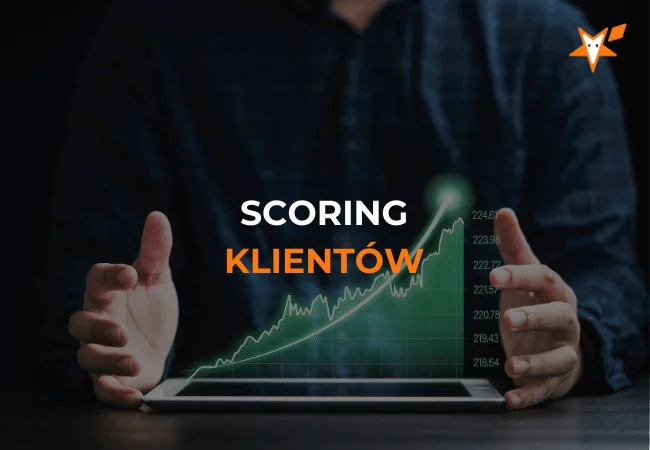 Okładka webinaru „Scoring klientów – zwiększaj zyski i unikaj strat”.