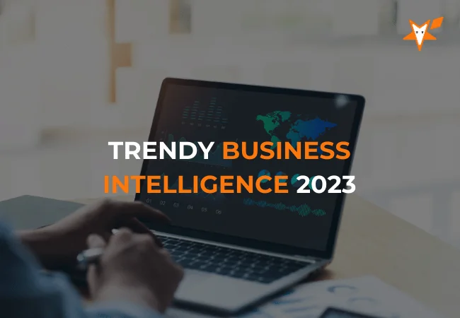 Okładka webinaru „Trendy 2023 w Business Intelligence”.
