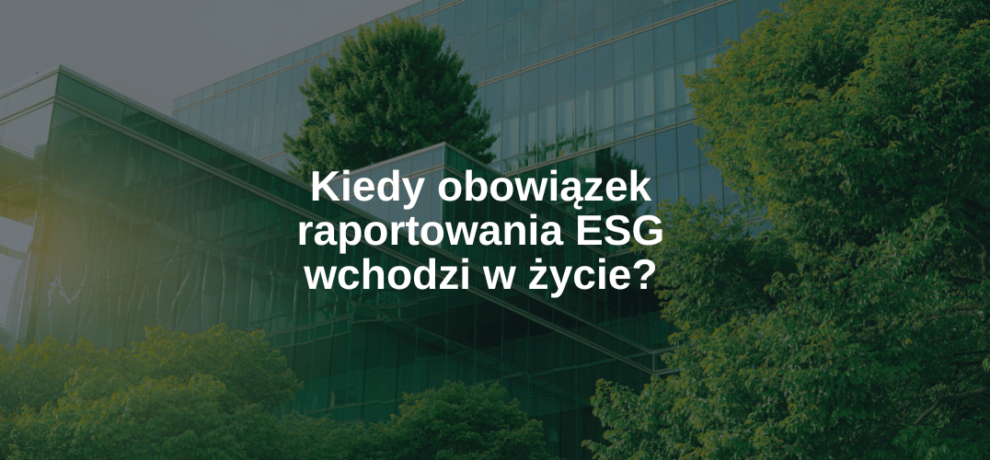 Raportowanie ESG